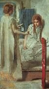 Dante Gabriel Rossetti Ecce Ancilla Domini ! Spain oil painting artist